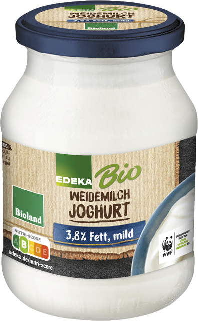 EDEKA Bio Bioland-Weidemilch Joghurt mild