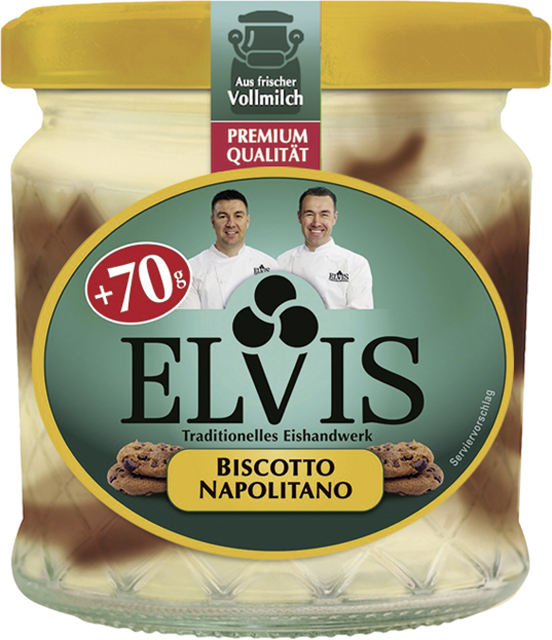 Elvis Eis Biscotto Napolitano