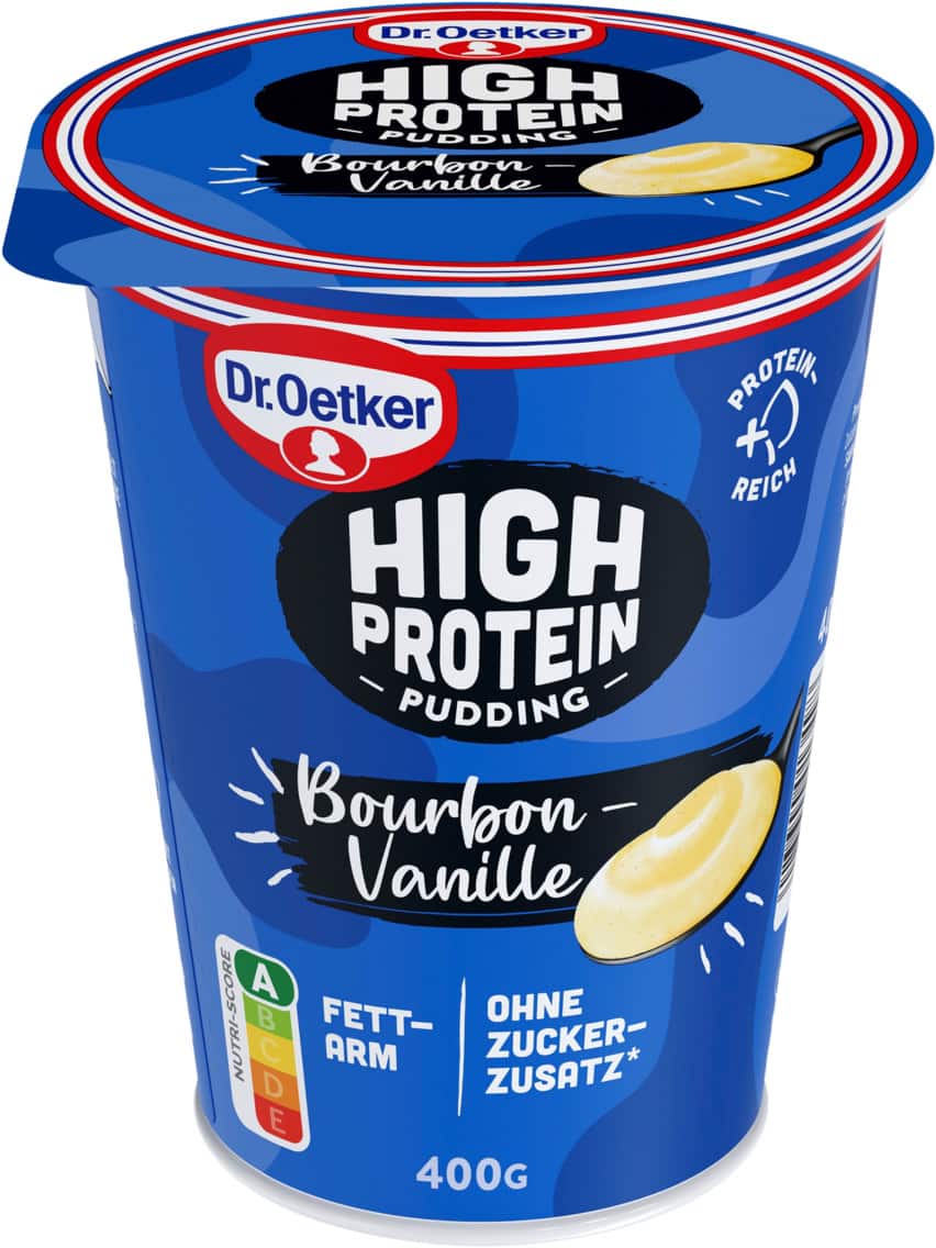 Dr. Oetker High Protein Pudding oder Milchreis