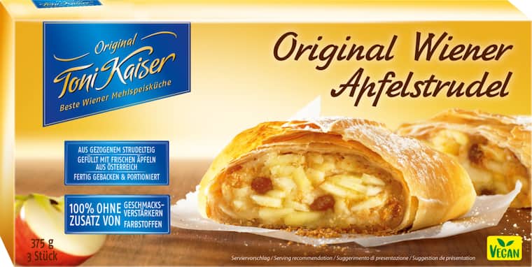Toni Kaiser Strudel oder Germknödel gefroren