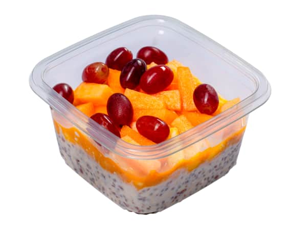 Overnight Oats mit Mango oder Ananas „sweet“