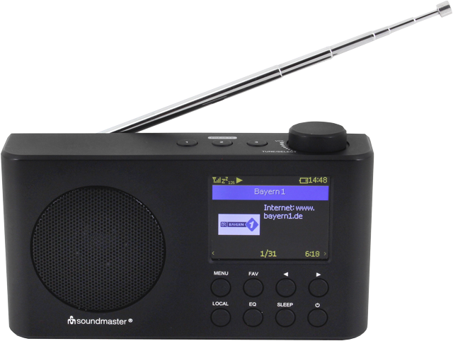 soundmaster Internet- und DAB+ RADIO „IR6500SW“
