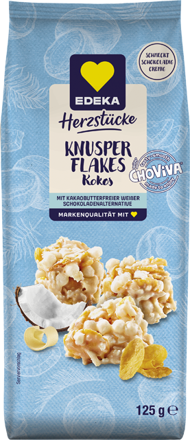 EDEKA Herzstücke Knusper Flakes Kokos 