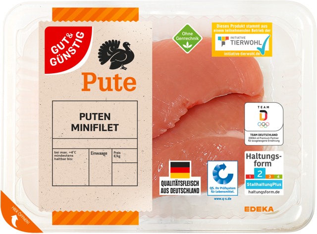 Gut & Günstig Puten-Minifilets