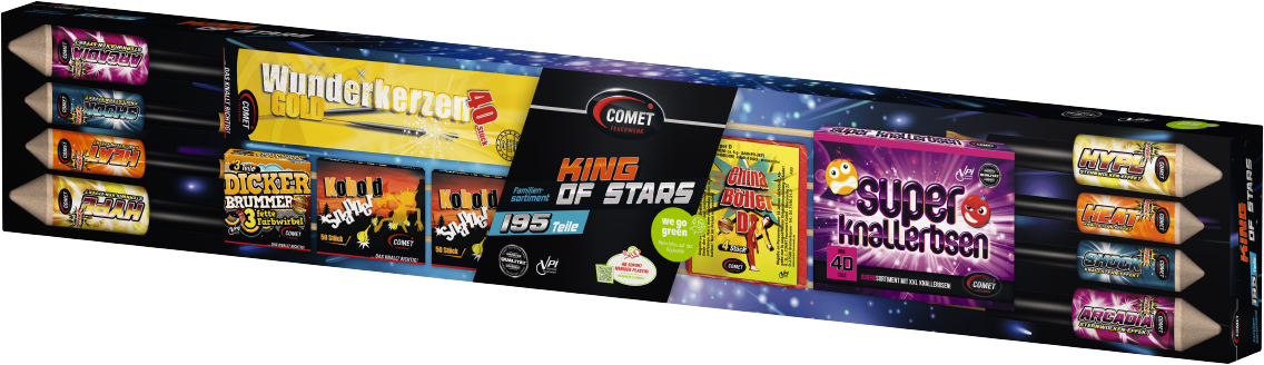 Comet Familiensortiment "King of Stars"