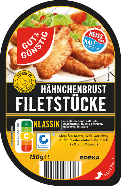 GUT&GÜNSTIG Hähnchenbrust-Filetstücke