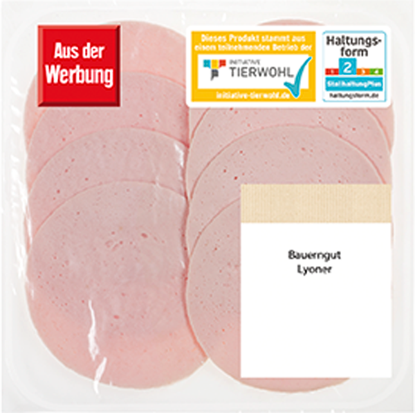 Bauerngut Frischwurst-Aufschnitt
