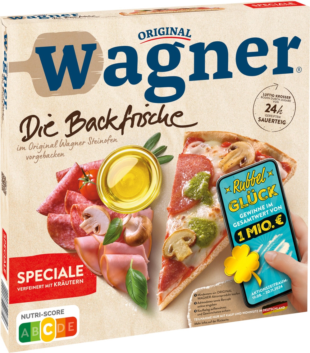 Original Wagner Die Backfrische, Big City Pizza oder Piccolinis
