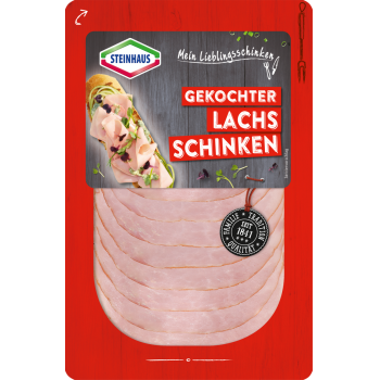 Gekochter Lachsschinken