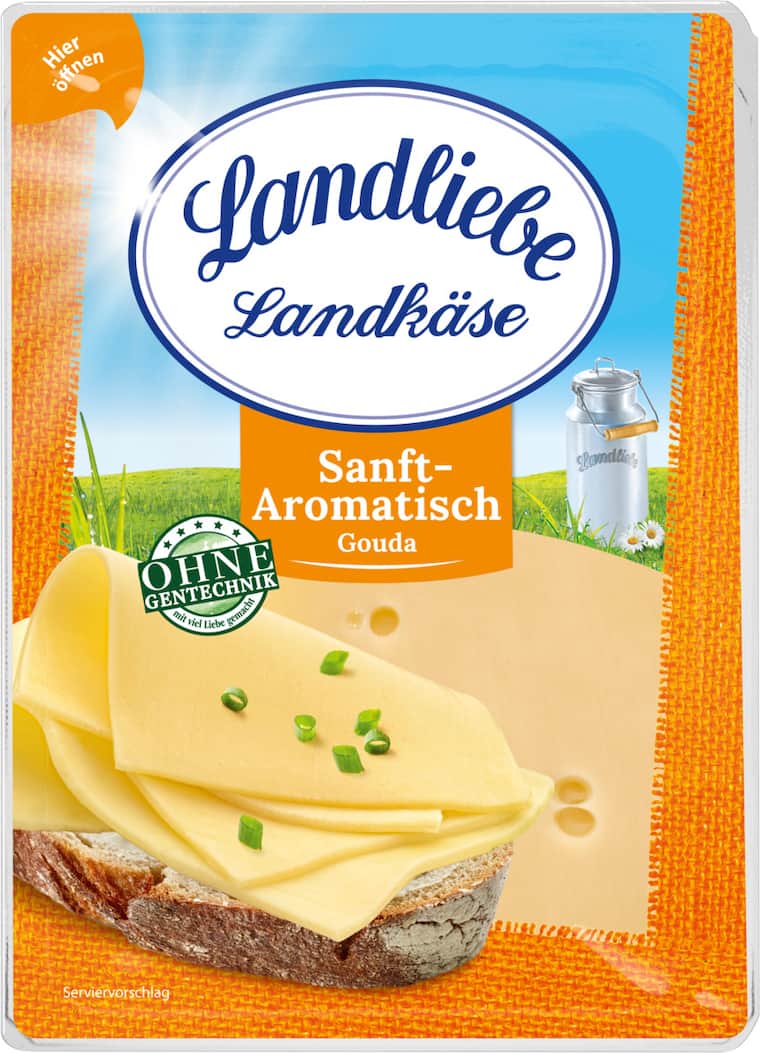 Landliebe Landkäse Scheiben