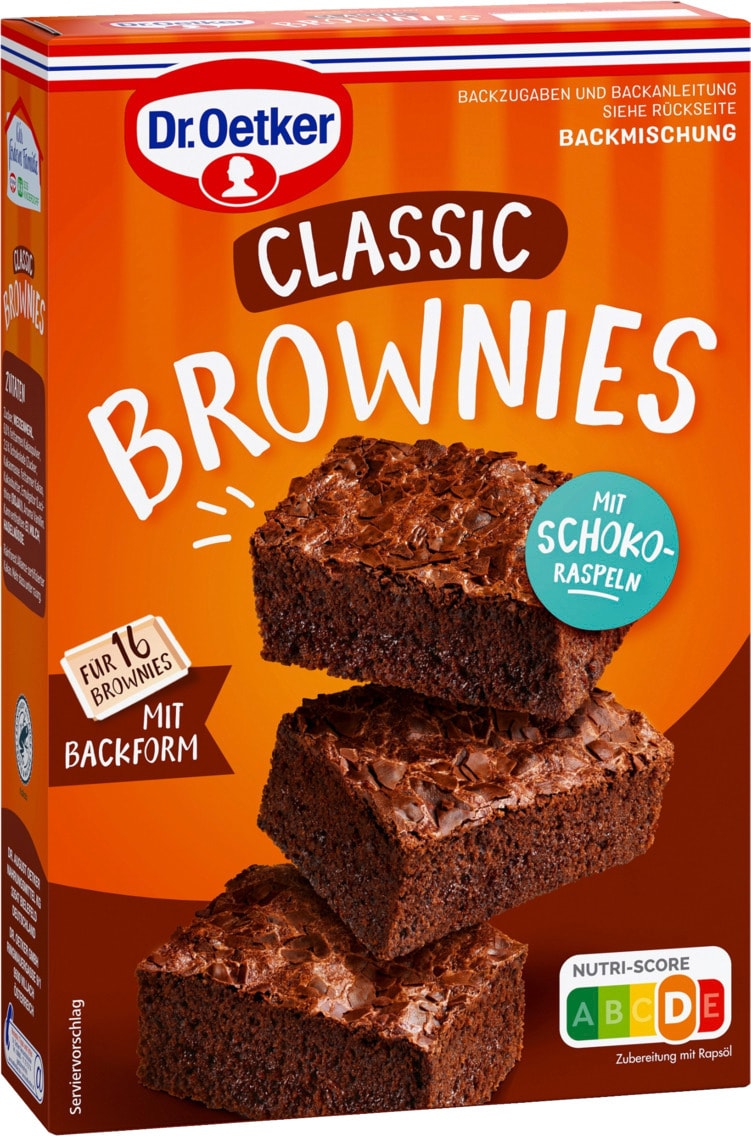 Dr. Oetker Backmischung Kastenkuchen, Klassische Kuchenmischung oder Kleingebäck