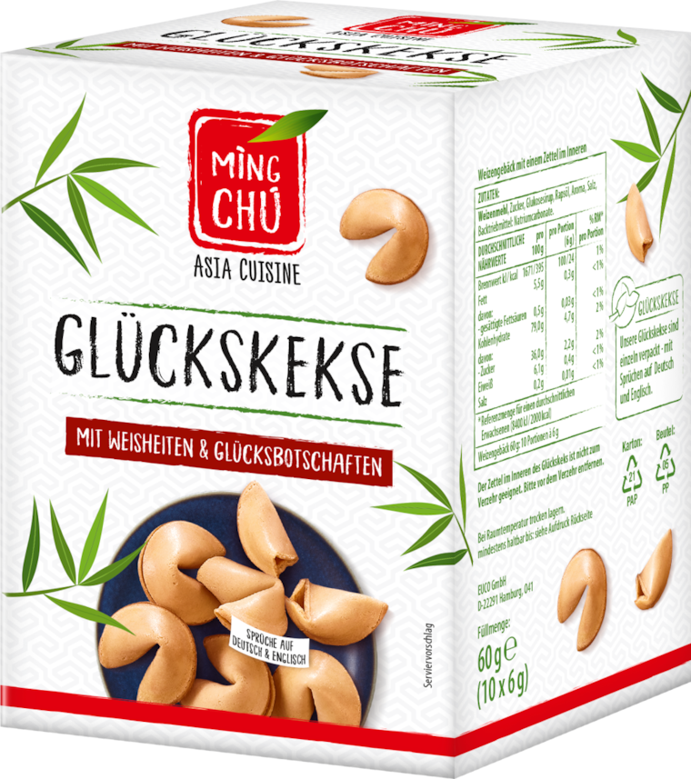 Ming Chu Glückskekse