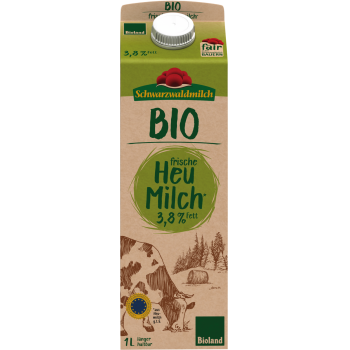 Schwarzwaldmilch frische Bio Heu Milch