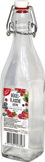 Gut & Günstig Bügelflasche 500 ml oder 1000 ml