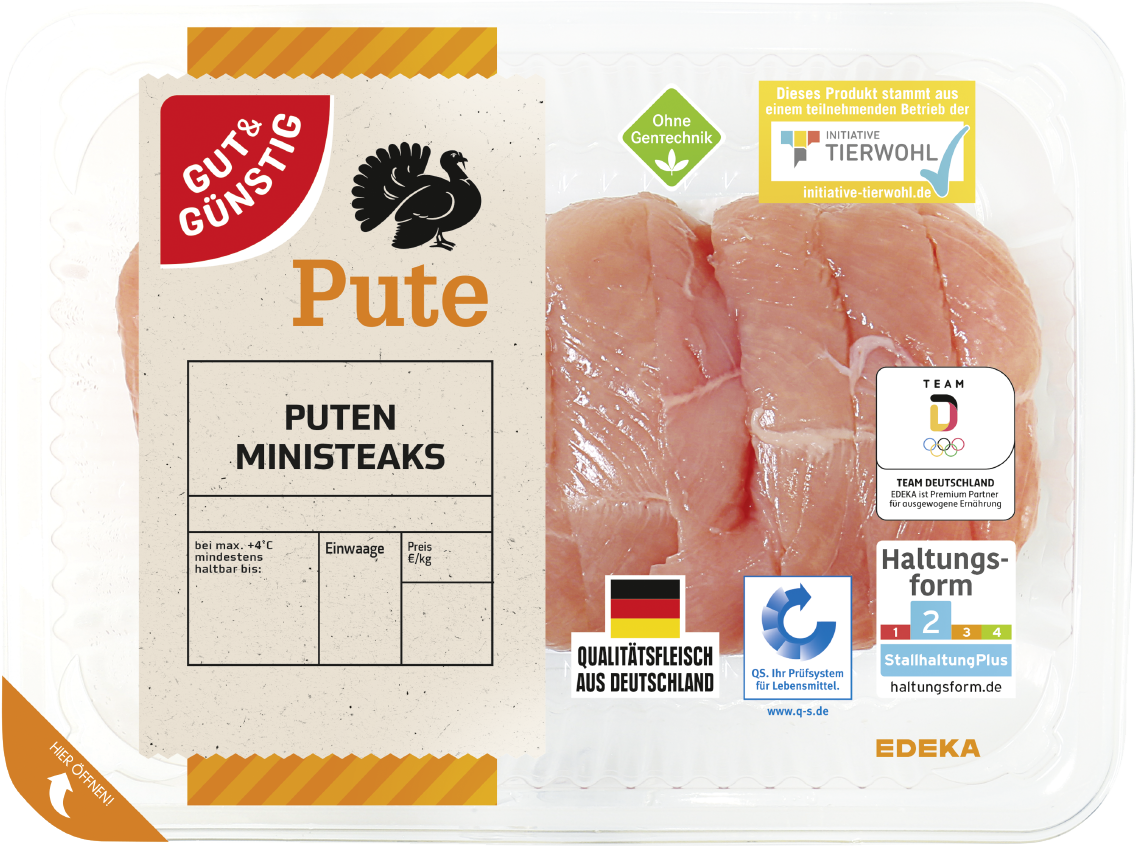 GUT&GÜNSTIG Puten Ministeaks