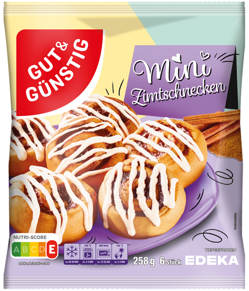 GUT&GÜNSTIG Mini-Zimtschnecken