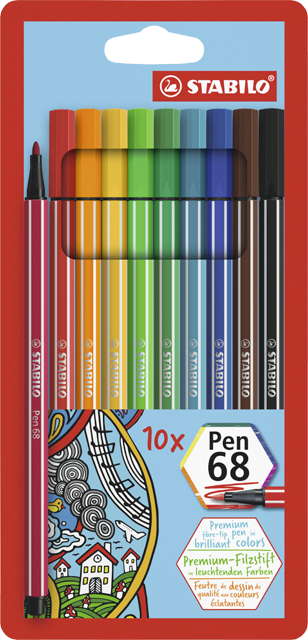 STABILO Faserschreiber Pen 68