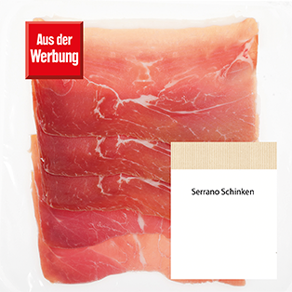 Original spanischer Serranoschinken