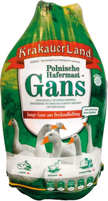 Junge Polnische Hafermast-Gans*