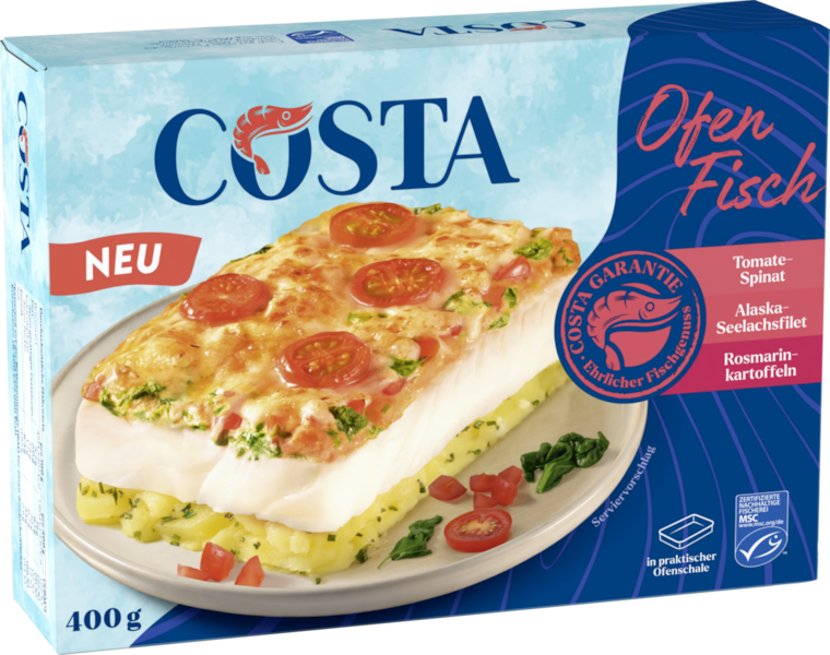 Costa MSC Ofen Fisch
