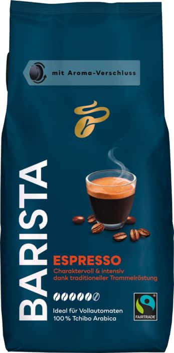 Tchibo Barista Espresso* oder Caffè Crema*