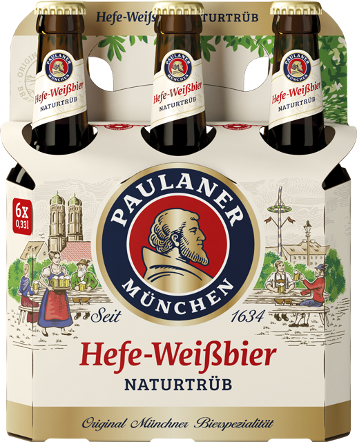 Paulaner Hefe-Weißbier Naturtrüb, Alkoholfrei