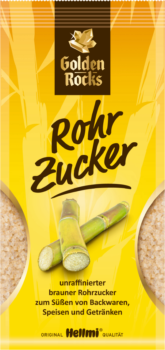 Golden Rocks Rohr-Zucker