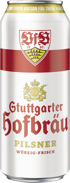 Stuttgarter Hofbräu Pilsner VFB Edition