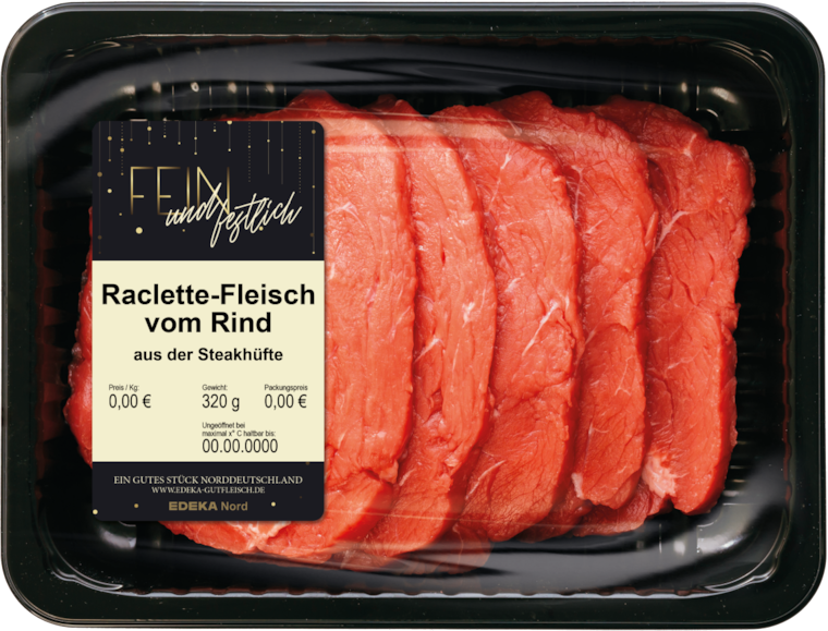 Fein & Festlich Raclettefleisch vom Rind