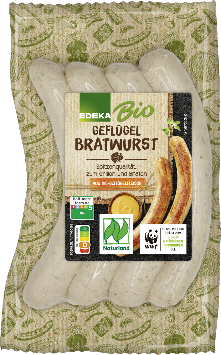 EDEKA Bio Geflügel-Bratwurst