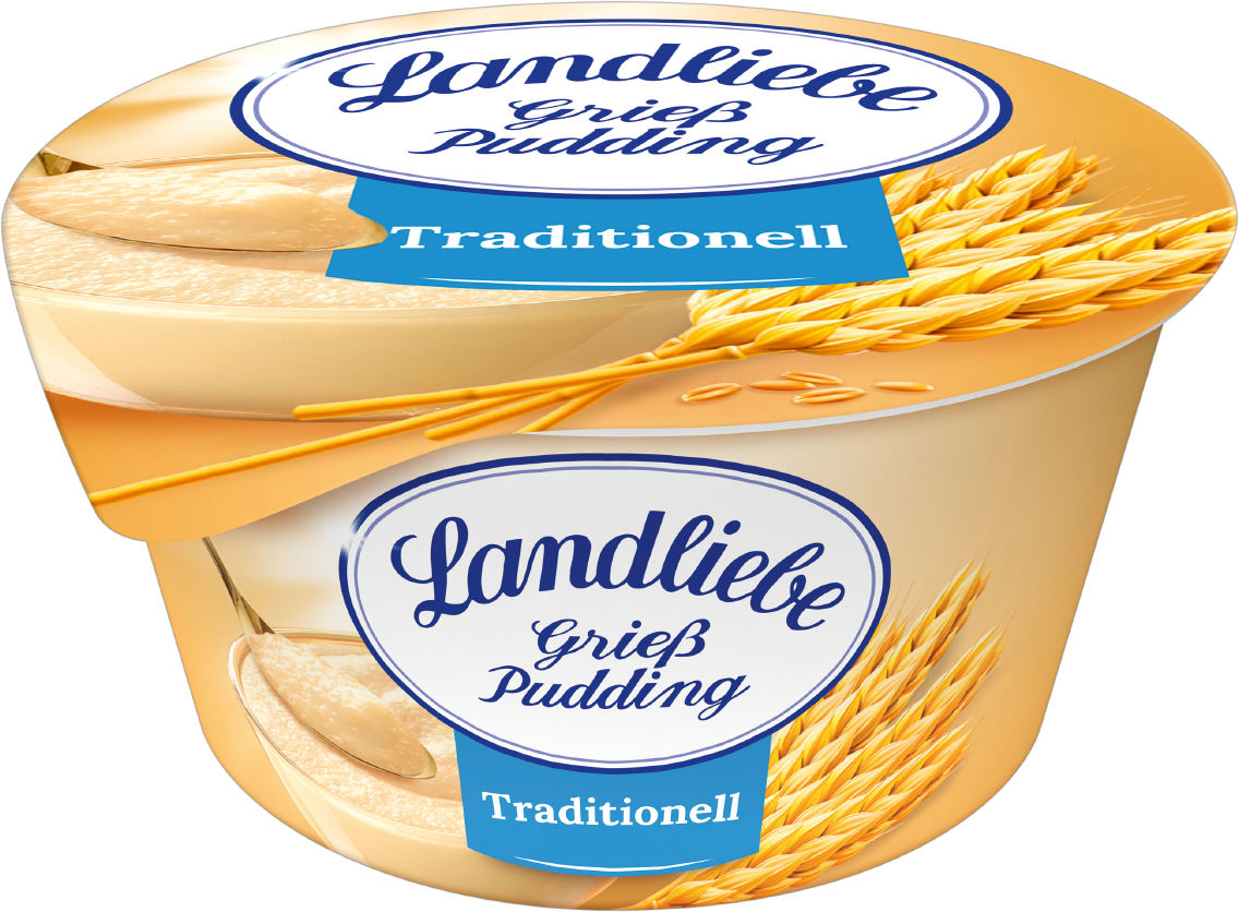 Landliebe Sahnepudding oder Grießpudding