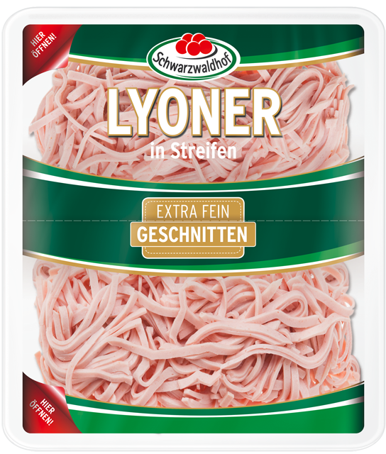 Schwarzwaldhof Lyoner in Streifen 