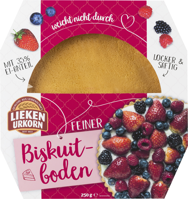 Lieken Urkorn Feiner Biskuitboden