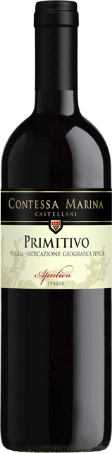 Italien: Castellani Primitivo IGT oder Negroamaro IGT 