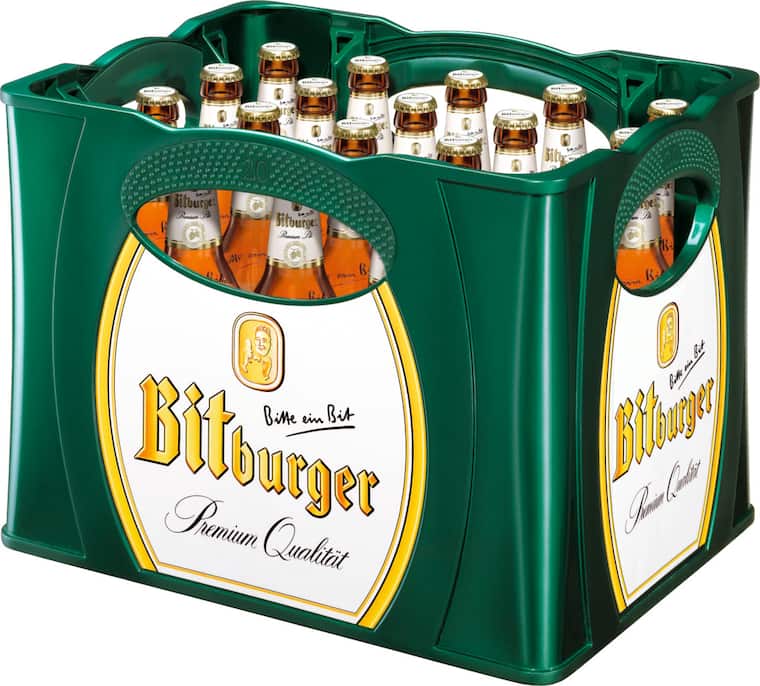Bitburger Pils oder Landskron Bier