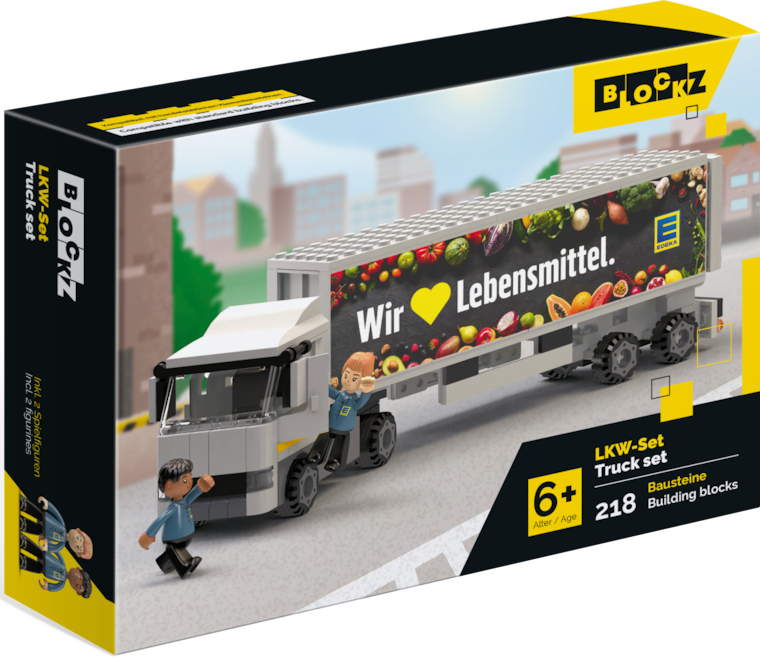 Blockz EDEKA LKW-Set