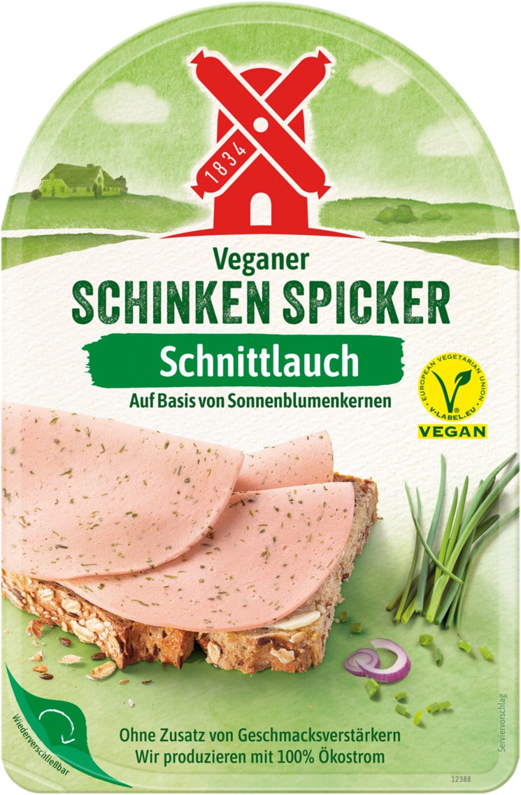 Rügenwalder Mühle veganer Schinken Spicker
