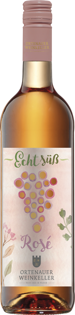 Baden Ortenauer Weinkeller Echt Süß Rosé 