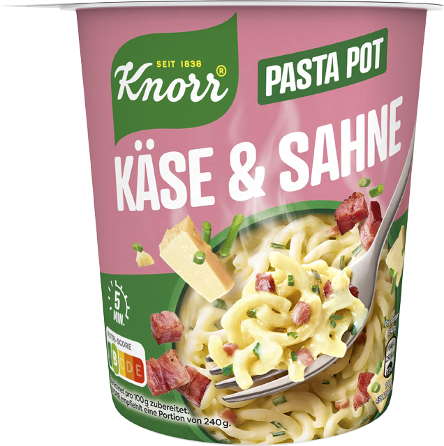 Knorr Pasta Pot oder Asia Noodles 