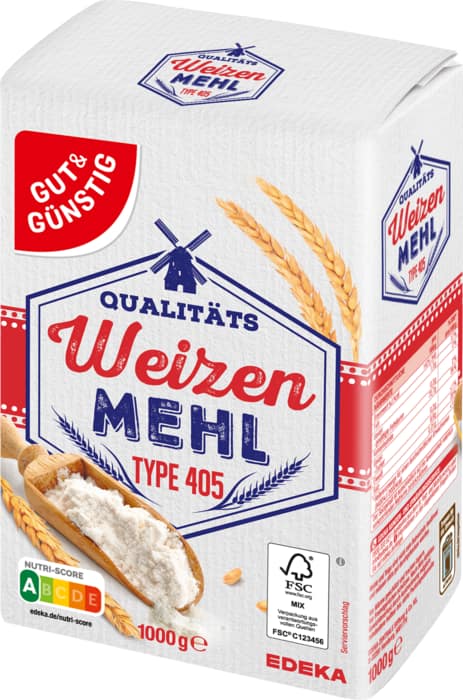 Gut&Günstig Qualitäts-Weizenmehl