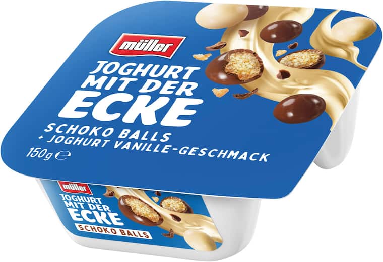 müller Joghurt mit der Ecke