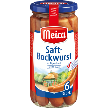 Meica Saft-Bockwurst oder Geflügel-Würstchen