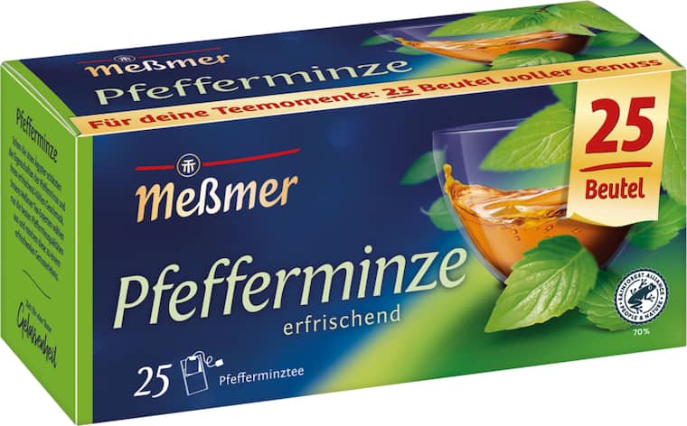 Meßmer Kräuter- oder Früchtetee