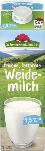 Schwarzwaldmilch frische Weidemilch