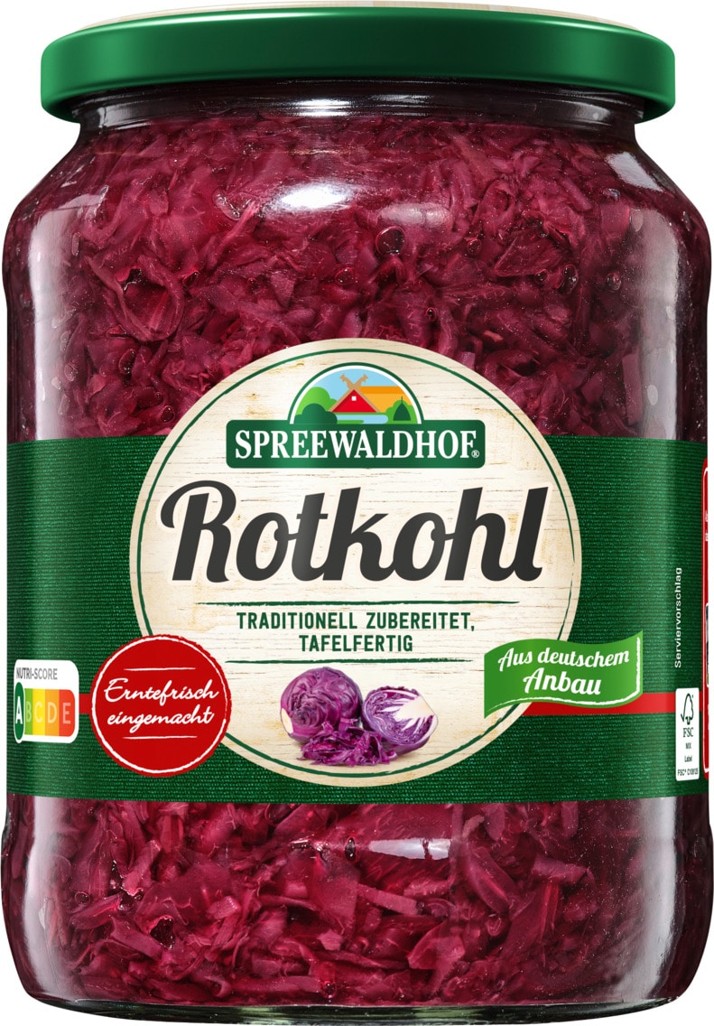 Spreewaldhof Rotkohl