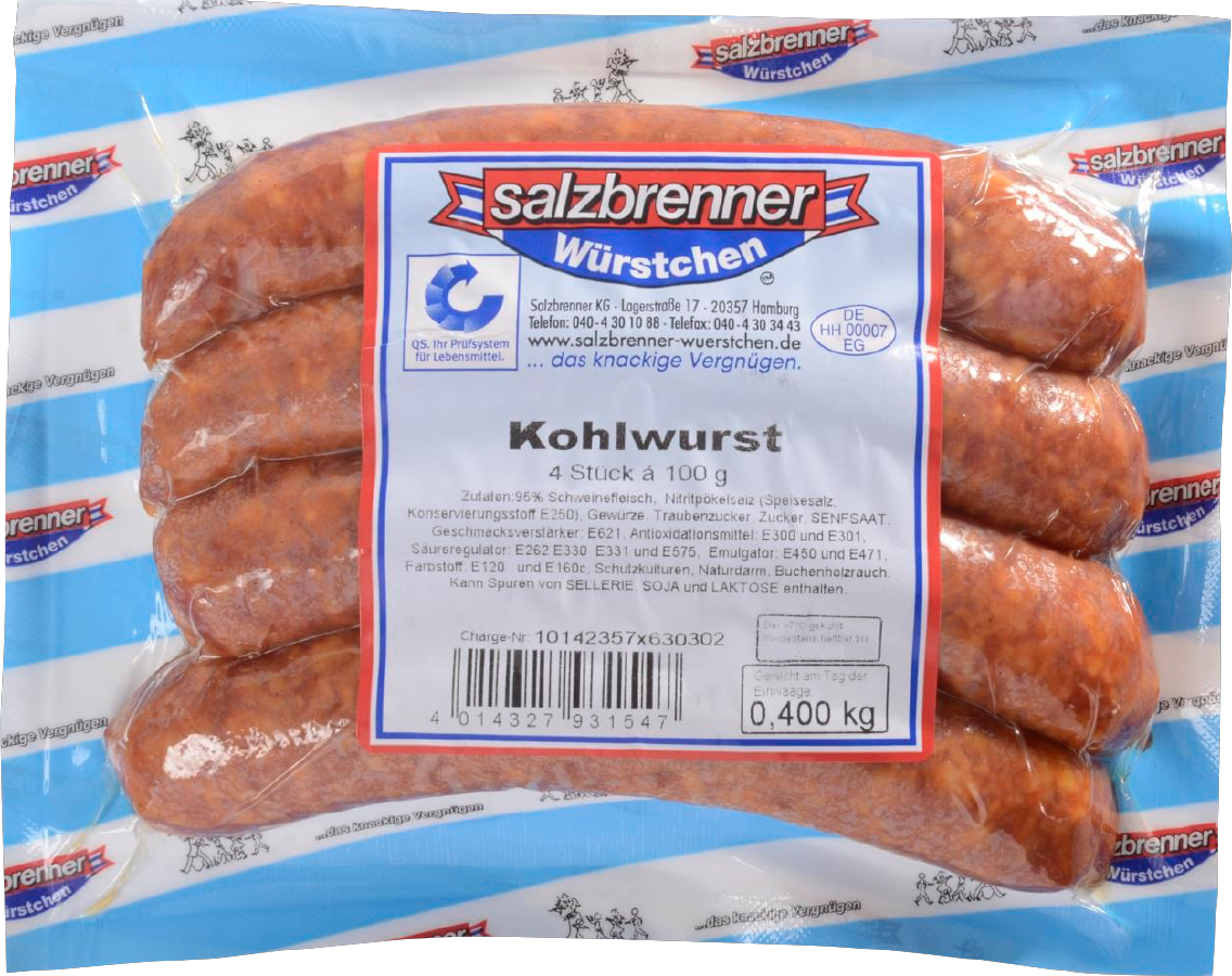 Salzbrenner Kohlwurst