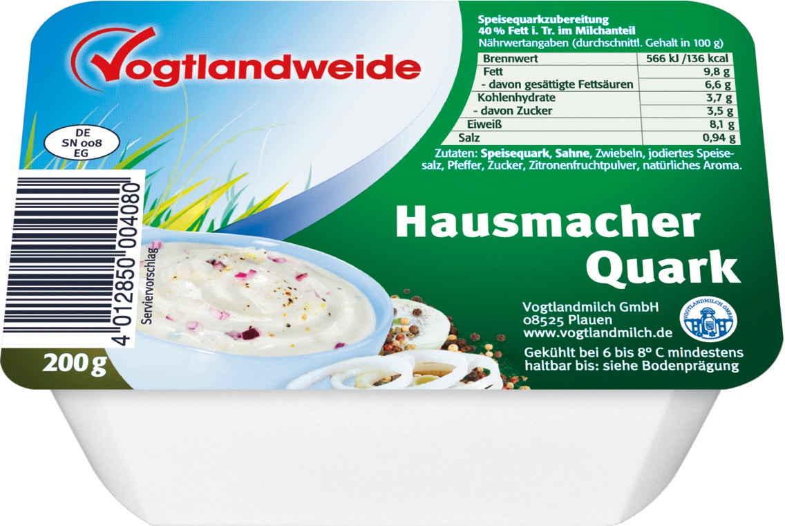 Vogtlandweide Gewürz Quark