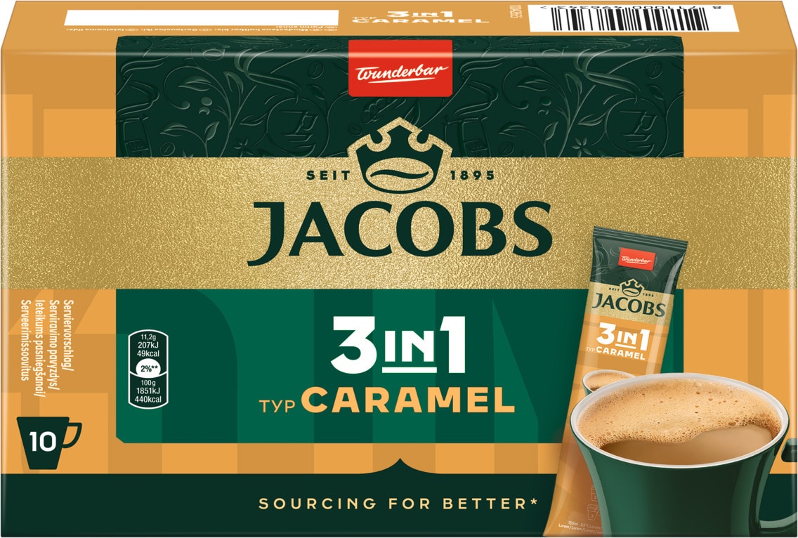 Jacobs Tassenportionen löslicher Kaffee