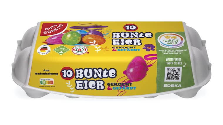 Gut & Günstig 10 Bunte Eier
