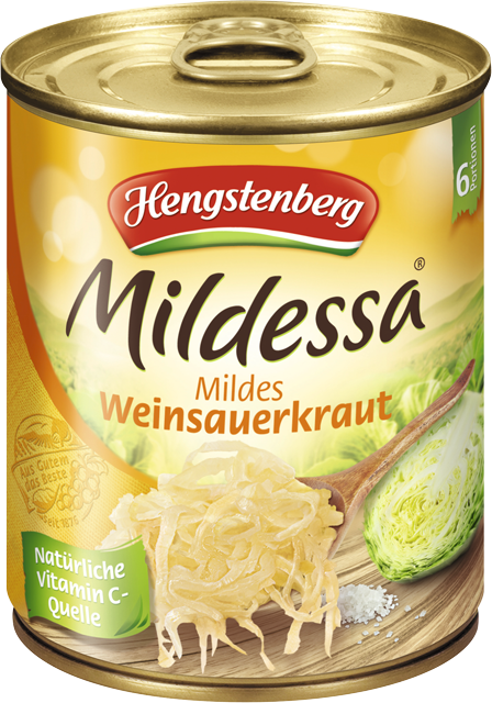 Hengstenberg Mildessa mildes Weinsauerkraut 